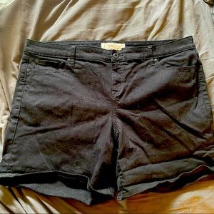 Torrid Black Shorts